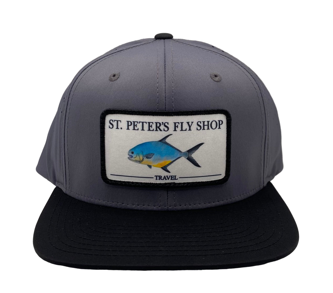 Captuer Headwear St. Peter's Permit Travel Patch Hat Charcoal/Black