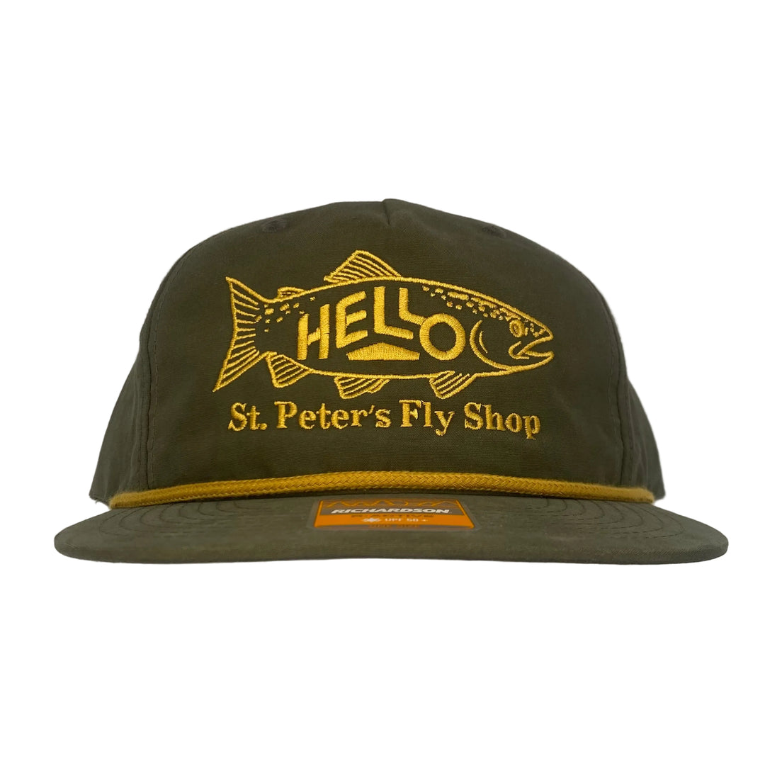 Richardson Sports St. Peter's & Hello Brewery Collab Hat Loden / Gold Rope One Size