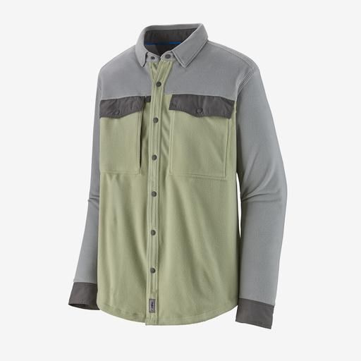 M's L/S Early Rise Snap Shirt:  On The Fly Salvia Green