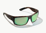 Bajio Nato: Brown Tortoise Gloss Frame / Green Mirror Glass / XLarge