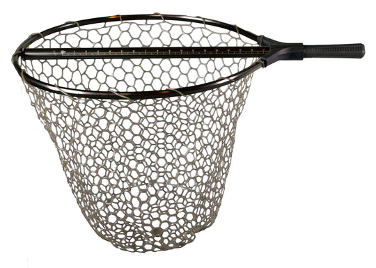 Adamsbuilt Fishing Aluminum Boat Net 22" with Camo Ghost Netting