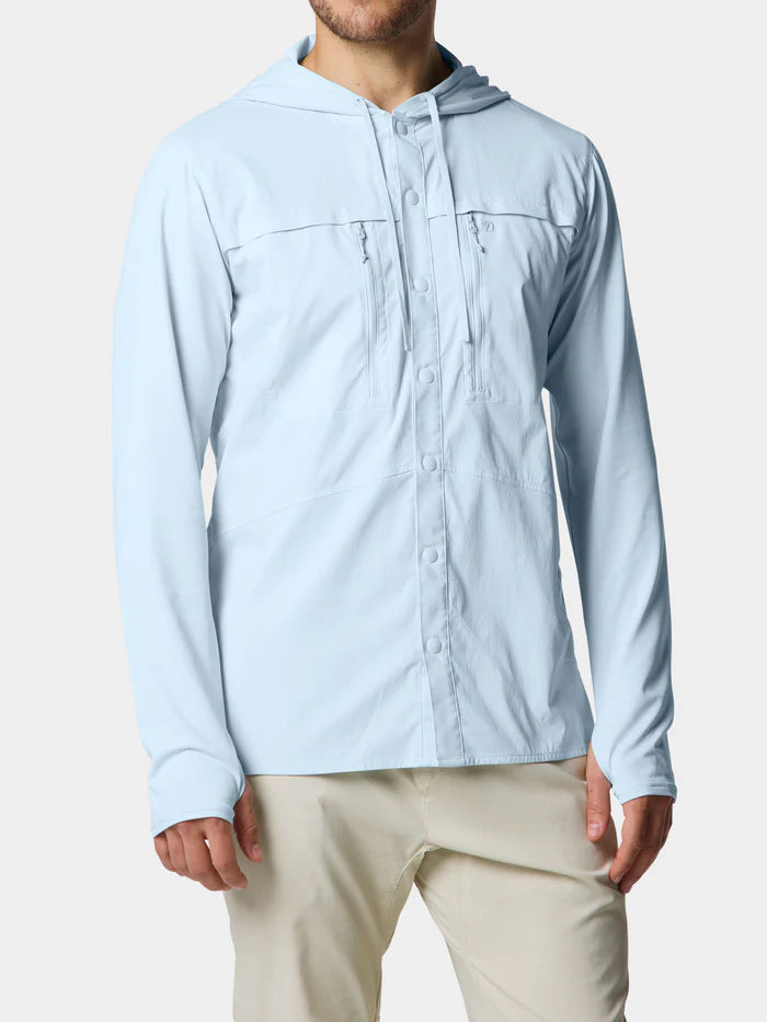 Duck Camp Hybrid Guide Hoodie - Ice Water