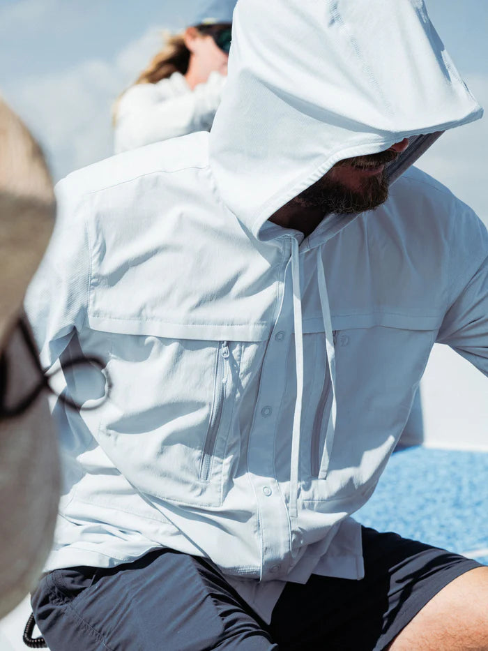 Duck Camp Hybrid Guide Hoodie - Ice Water