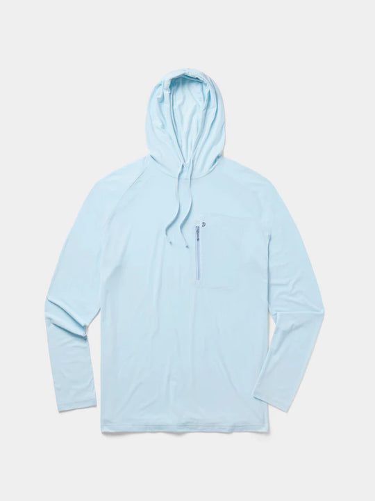 Duck Camp Lightweight Performance drirelease Hoodie - Ice Water