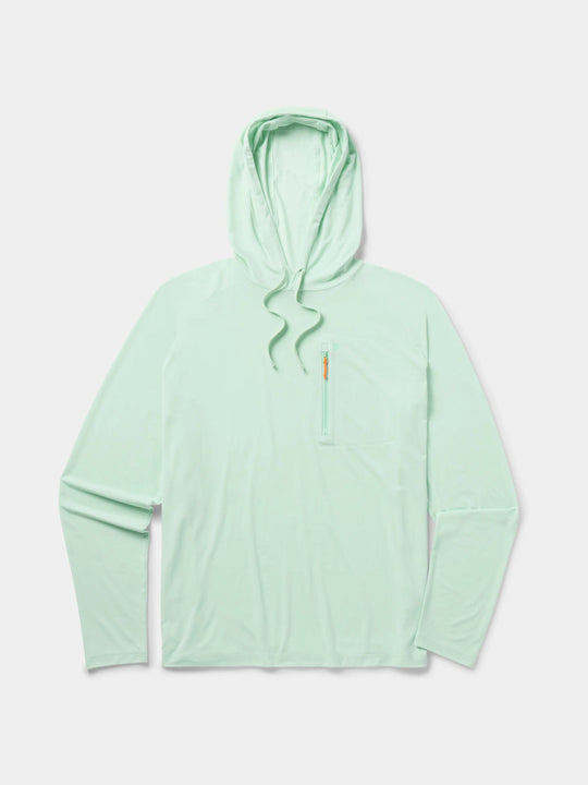 Duck Camp Lightweight Performance drirelease Hoodie - Sea Foam
