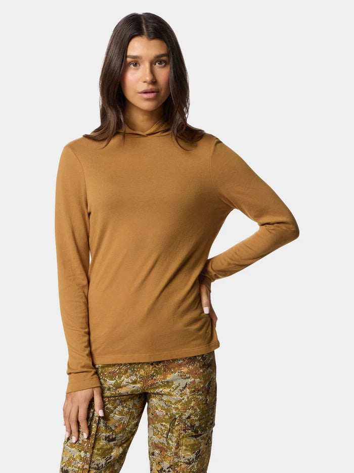 Duck Camp W's Essential Drirelease Hoodie - Coastal Copper