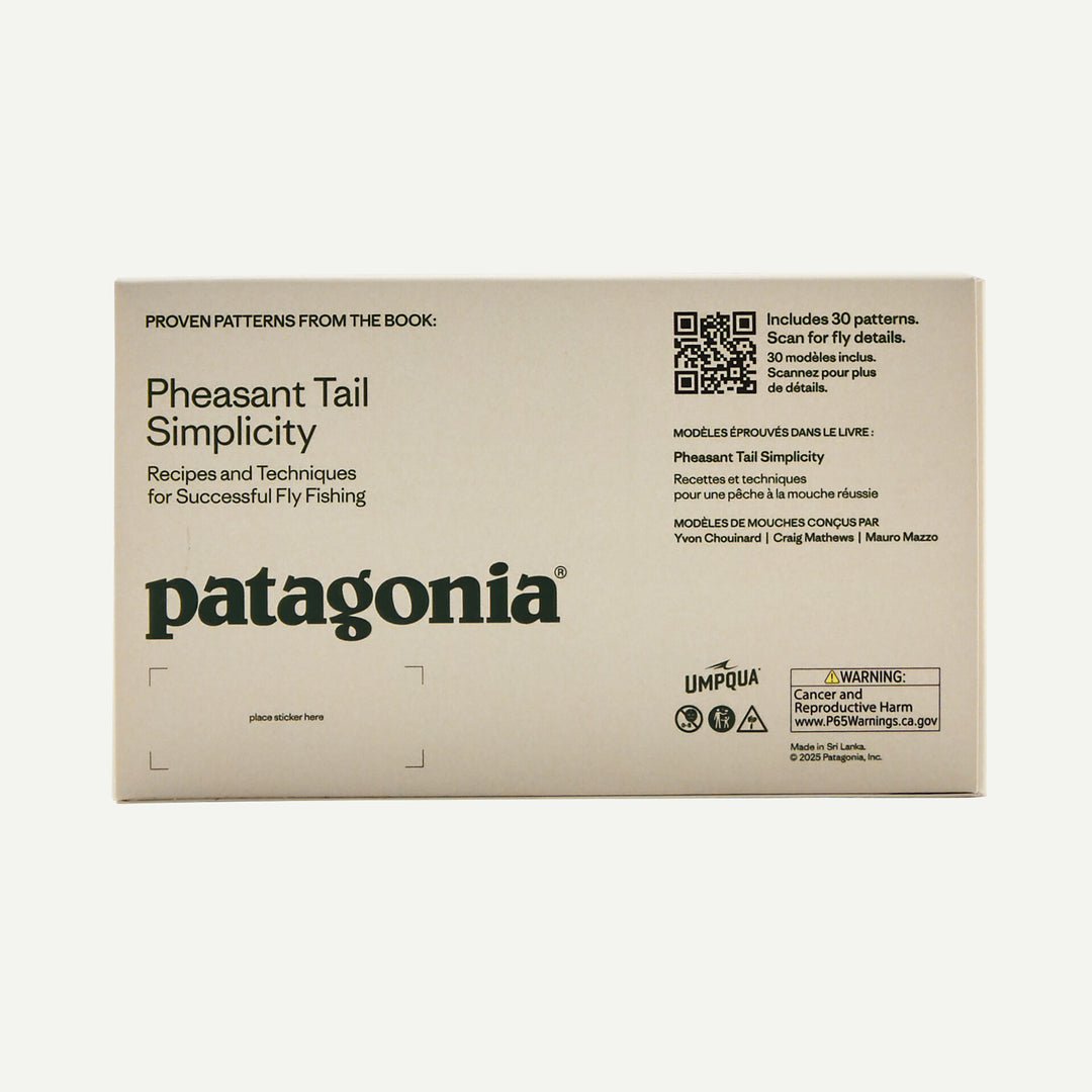 Patagonia Pheasant Tail Simplicity Fly Box Collection