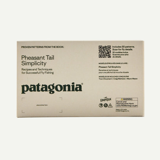 Patagonia Pheasant Tail Simplicity Fly Box Collection