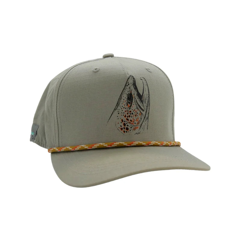 RYW 5 Panel Hat Rising Brown