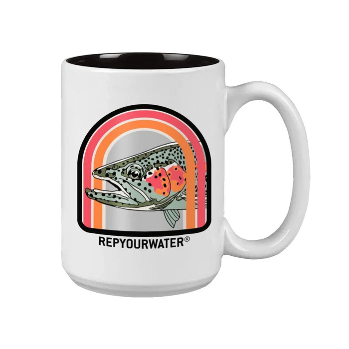RYW Ceramic Mug Canyon Rainbow 15oz