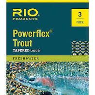 Rio Powerflex Leader 75ft 3pk