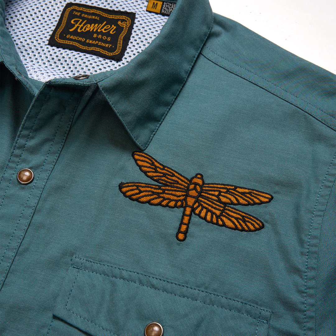 Howler Brothers Gaucho Snapshirt - Enter the Dragons