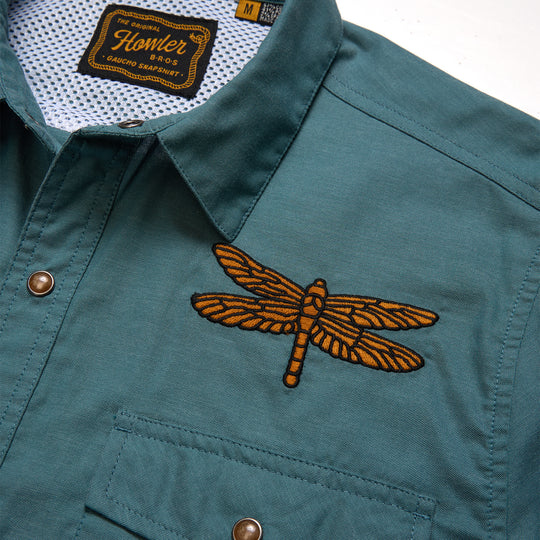 Howler Brothers Gaucho Snapshirt - Enter the Dragons