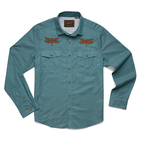 Howler Brothers Gaucho Snapshirt - Enter the Dragons