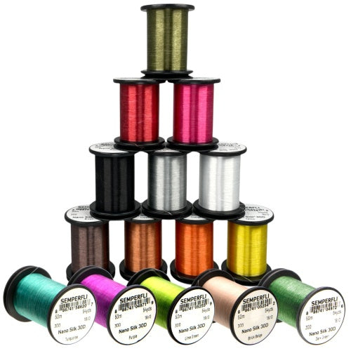 Semperfli Nano Silk Thread 30 Denier