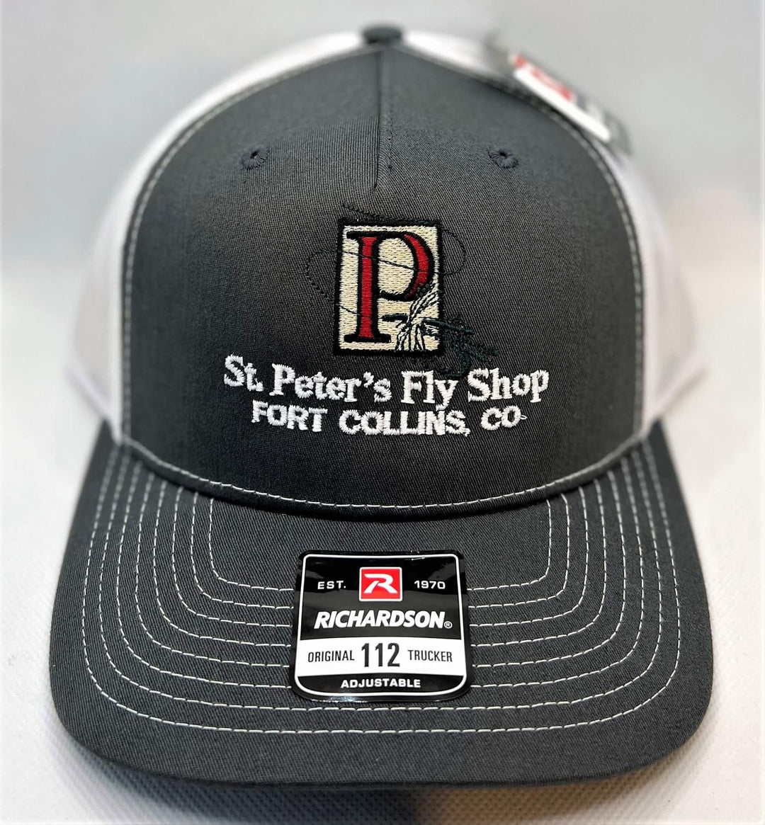 SPFS Classic Logo Trucker Hat CharcoalWhite
