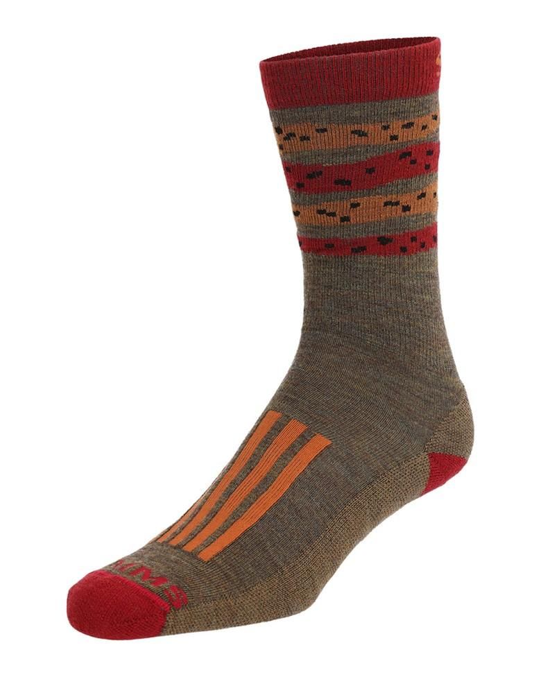 Simms Men's Daily Sock: Cutty Red
