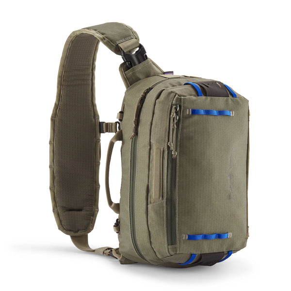 Patagonia Stealth Switch Pack 9L - River Rock Green w/ P6 Blue