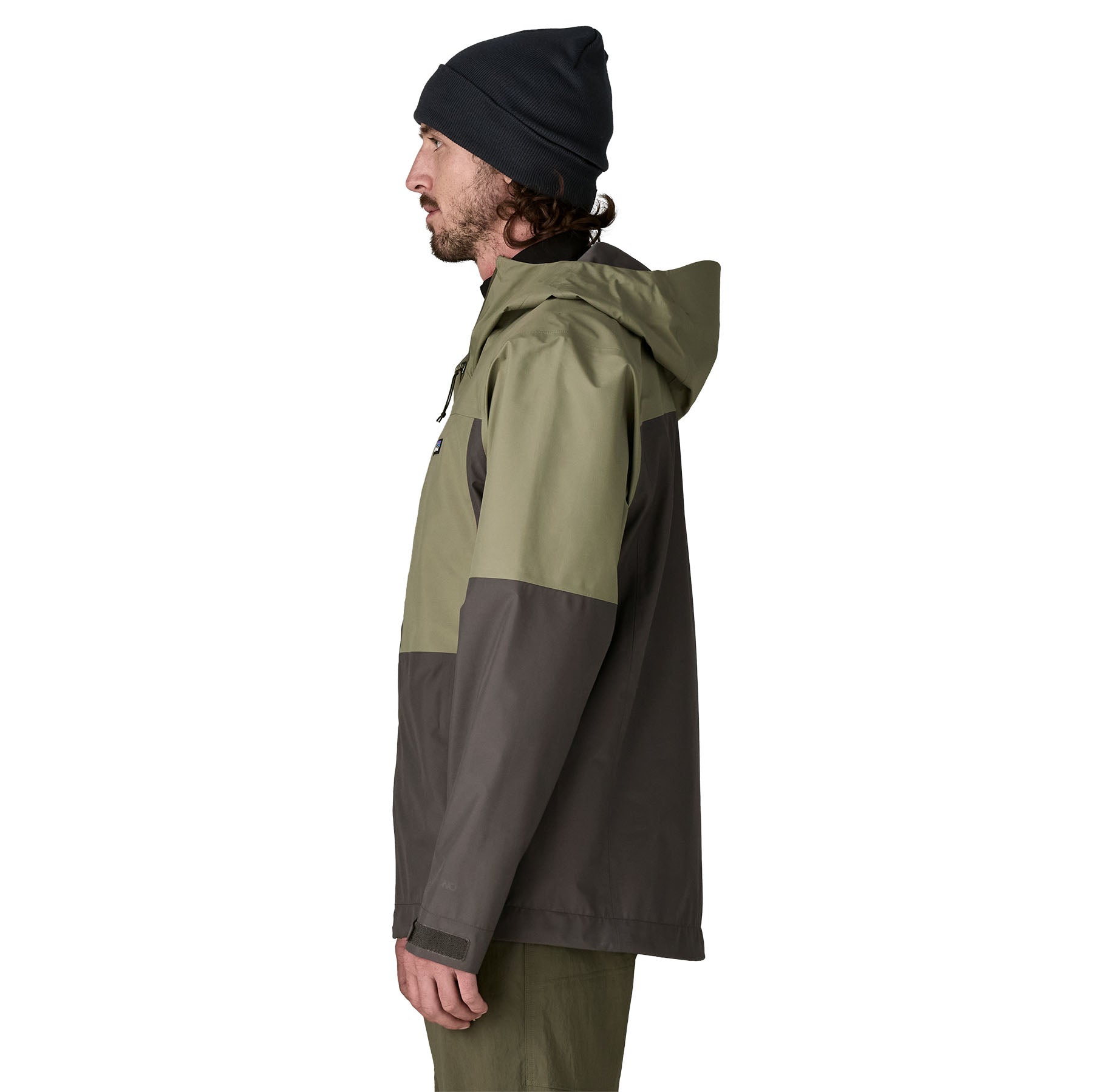 Patagonia Boulder Fork Rain Jacket - Forge Grey w/ River Rock