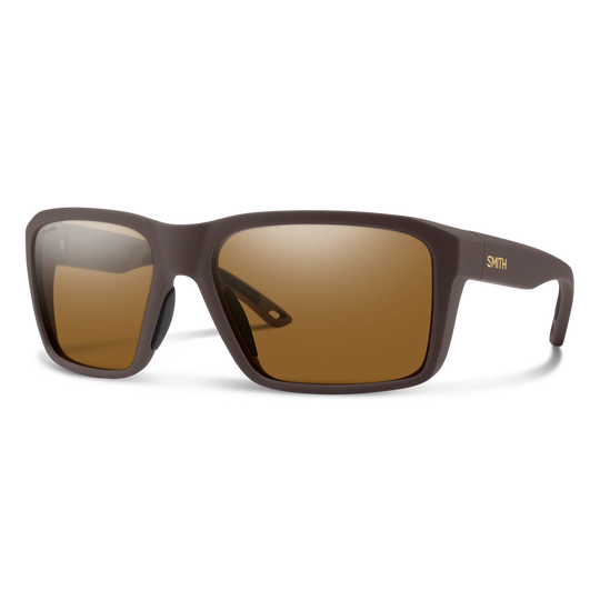 Smith Optics Backcast: Matte Mississippi Mud Frame / ChromaPop Polarized Brown Glass / Medium to Large