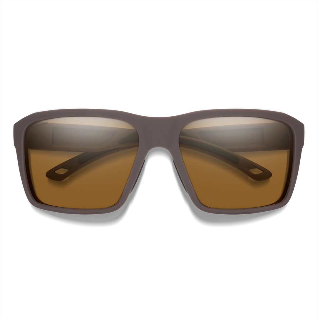 Smith Optics Backcast: Matte Mississippi Mud Frame / ChromaPop Polarized Brown Glass / Medium to Large