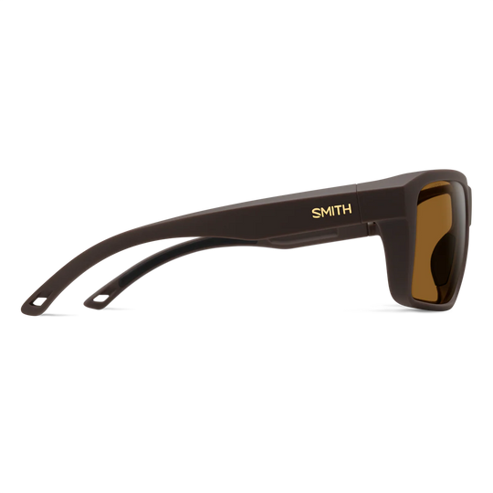 Smith Optics Backcast: Matte Mississippi Mud Frame / ChromaPop Polarized Brown Glass / Medium to Large