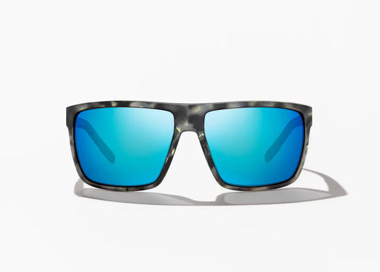 Bajio Toads: Gray Camo Matte Frame / Blue Mirror Glass / Large