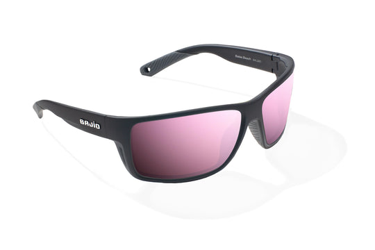 Bajio Bales Beach: Black Matte Frame / Rose Mirror Poly / Large