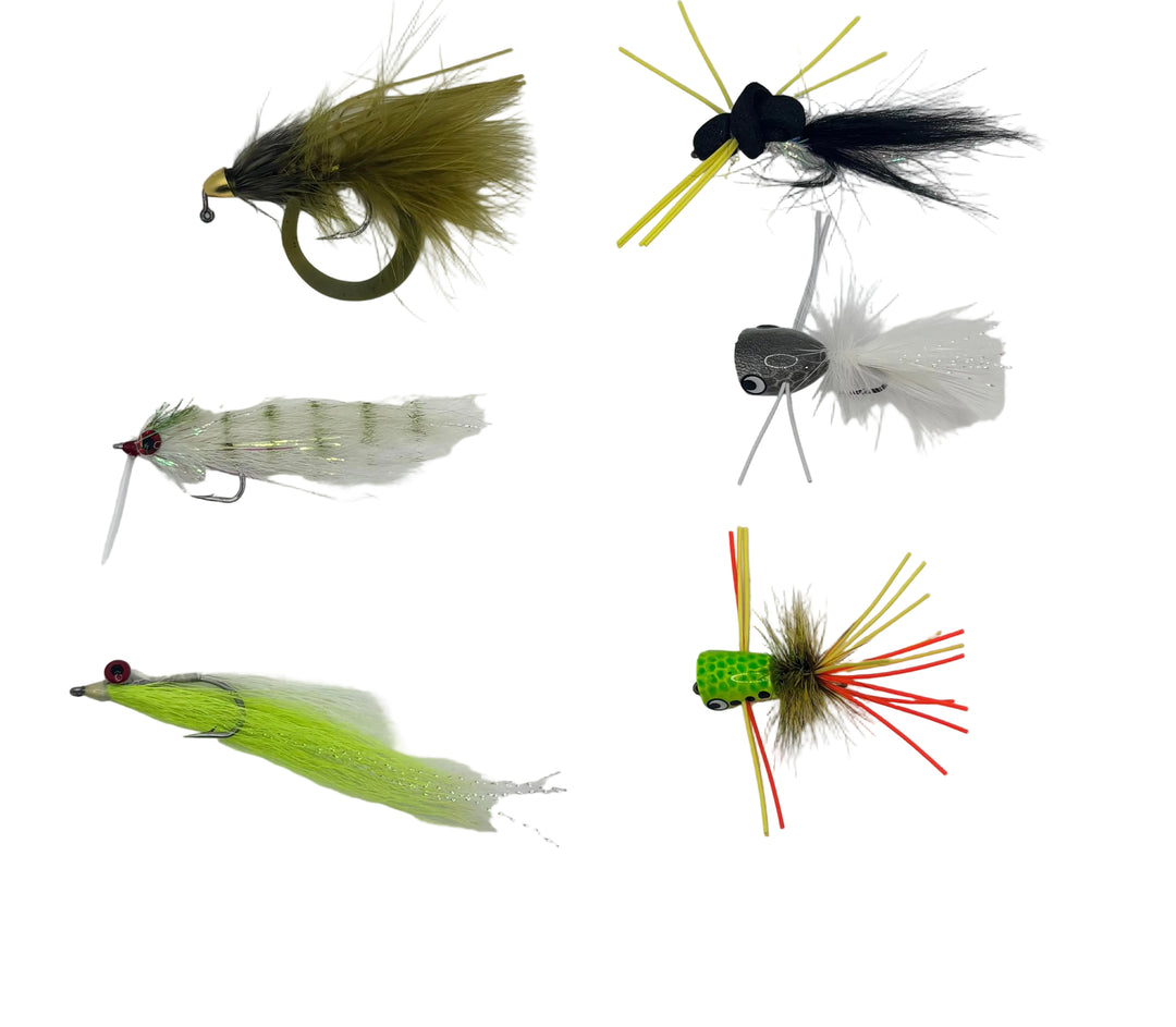 Summer Bass Fly Assortment