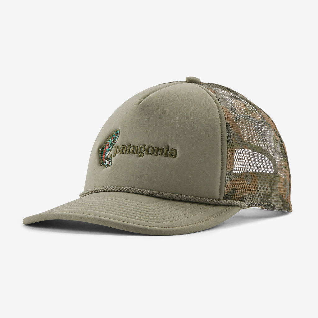 Patagonia Broadcaster Hat Fish Jump: River Rock Green – St