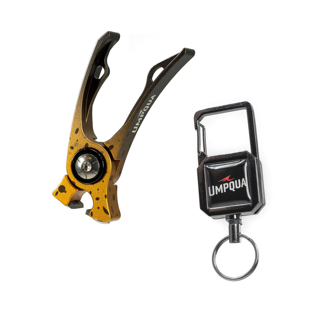 Umpqua RiverRun Nip w/ Retractor: Brown Trout