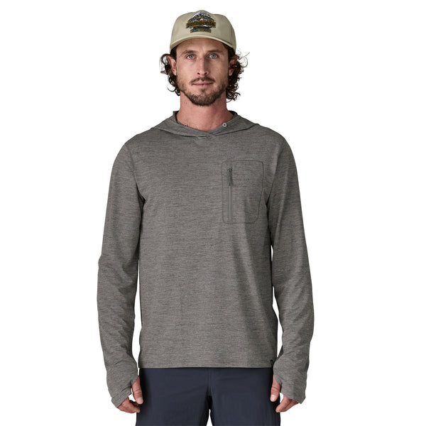 Patagonia Cap Cool Sun Hoody - Forge Grey - Noble Grey X-Dye