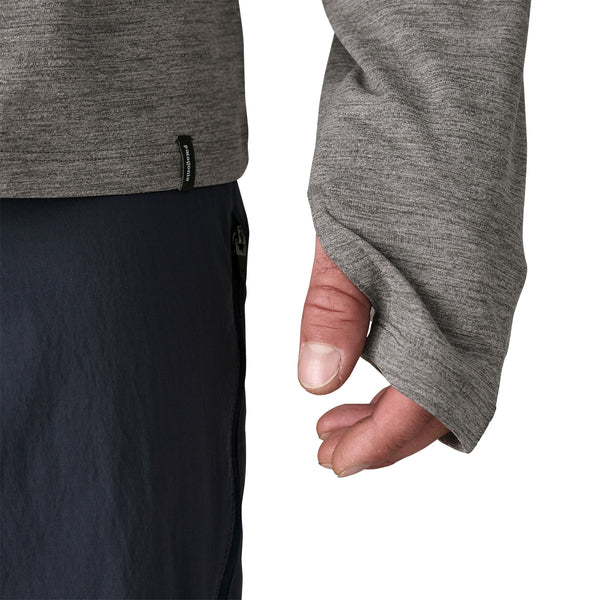 Patagonia Cap Cool Sun Hoody - Forge Grey - Noble Grey X-Dye