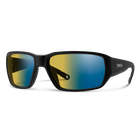 Smith Optics Hookset: Matte Black Frame / ChromaPop Polarchromic Yellow Blue Mirror Glass / Medium to Large