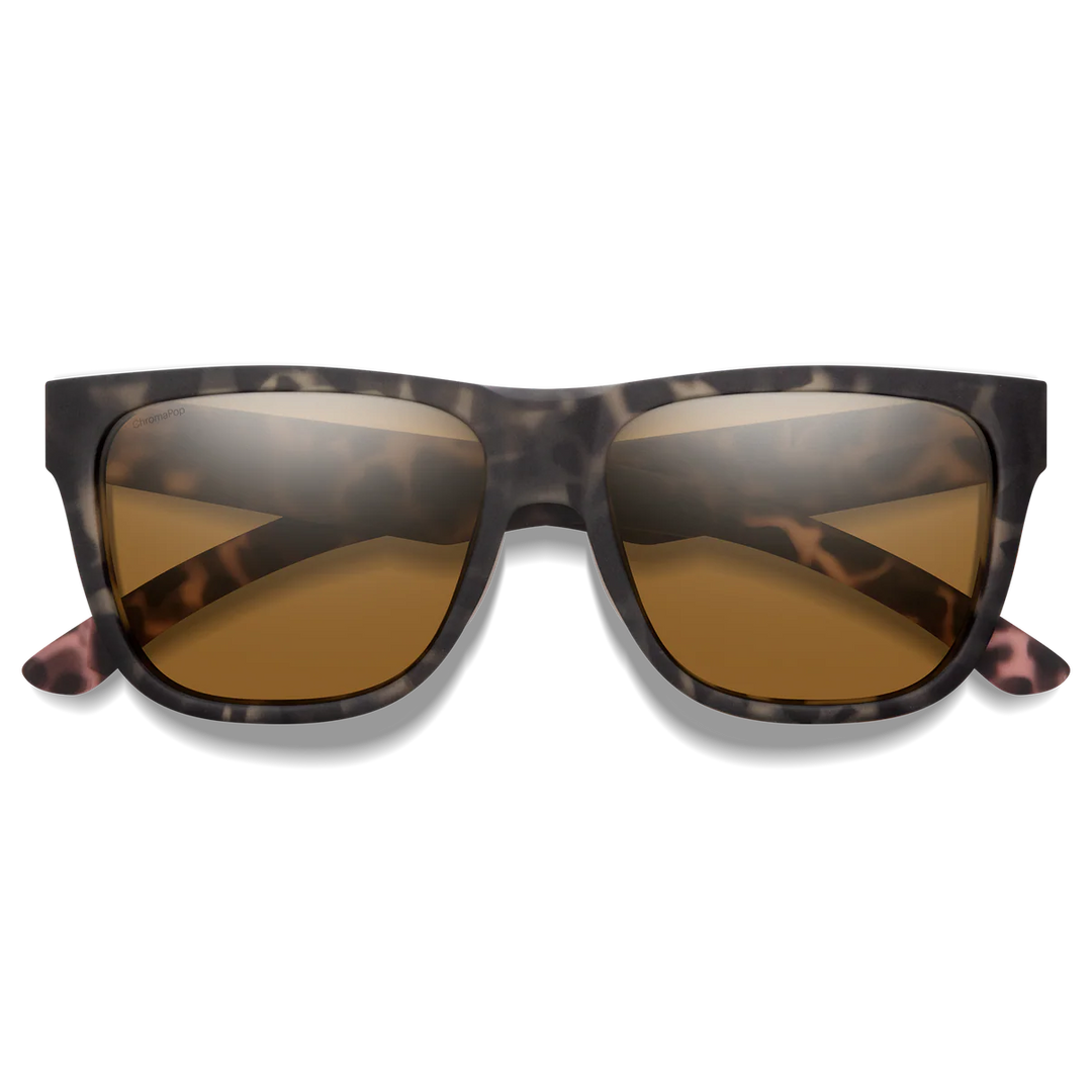 Smith Optics Lowdown 2: Matte Salt Haze Frame / ChromaPop Polarized Brown Glass / Medium