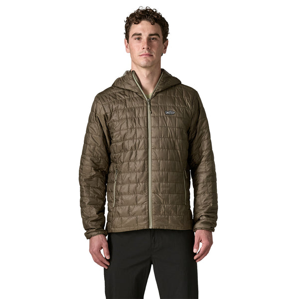 Patagonia Nano Puff Fitz Roy Trout Hoody - Basin Green
