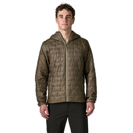 Patagonia Nano Puff Fitz Roy Trout Hoody - Basin Green