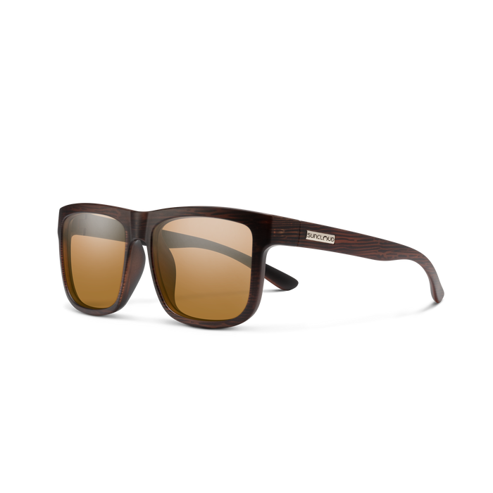 Suncloud Quiver: Matte Burnished Brown Frame / Polarized Brown