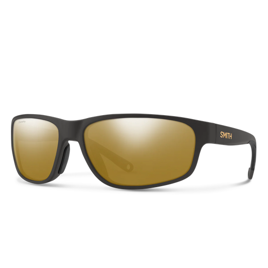 Smith Optics Redding 2: Matte Gravy Frame / ChromaPop Polarized Bronze Mirror Glass / Medium to Large