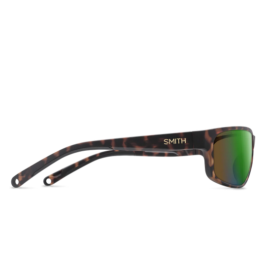 Smith Optics Redding 2: Matte Tortoise Frame / ChromaPop Polarchromic Brown Green Mirror Glass / Medium to Large