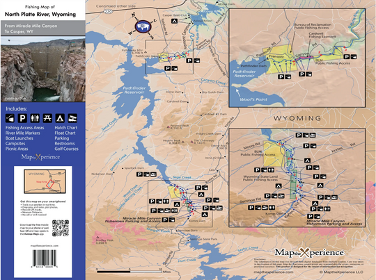 Grey Reef and Miracle Mile Pocket Map