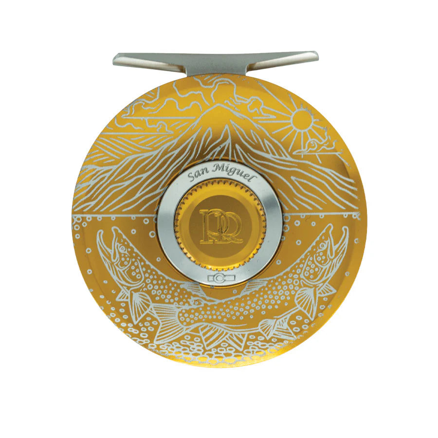 Ross San Miguel Reel 5/6 Gold Ridge Risers Reel