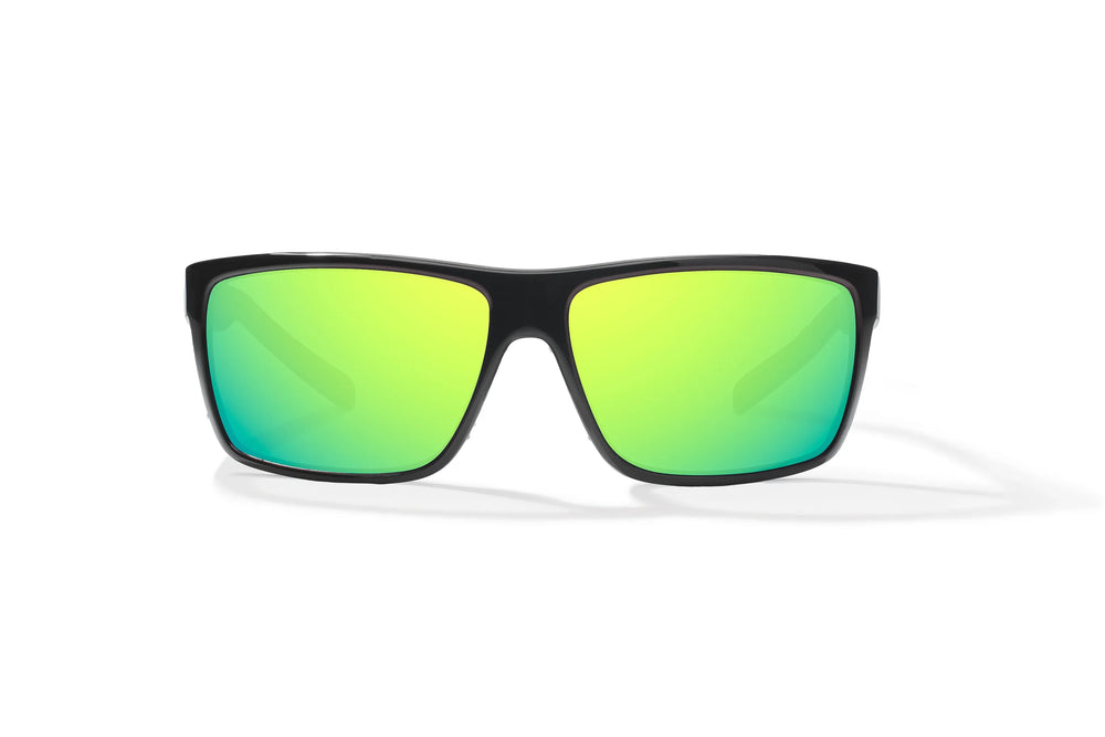 Bajio Sigs: Black Gloss Frame / Green Mirror Glass / Medium