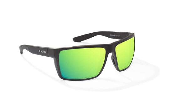 Bajio Stiltsville: Black Matte Frame / Green Mirror Glass / XLarge
