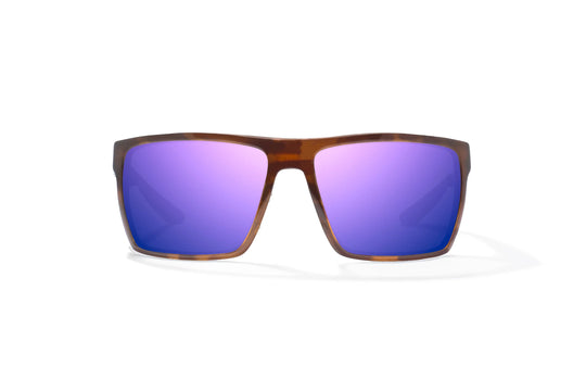Bajio Stiltsville: Brown Tort Gloss Frame / Violet Mirror Poly / XLarge