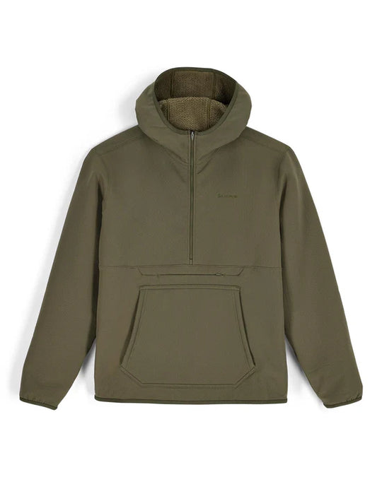 Simms Strata 330 Half-Zip Hoody - Loden