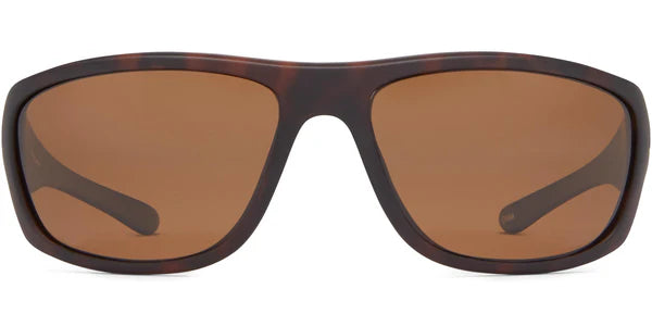 Fisherman Eyewear Striper - Matte Brown Tortoise Frame / Brown