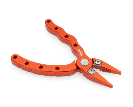 Umpqua RiverRun Trout Pliers w/ Sheath - Orange