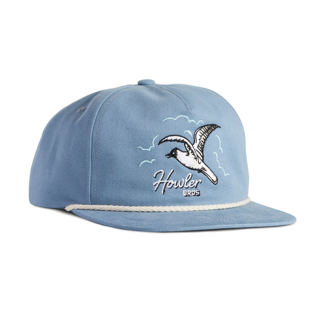 Howler Brothers Unstructured Snapback Hat: Seagull